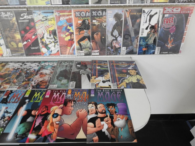 Huge Lot 150+ Comics W/ X-O-Manowar,  Aria,  Buffy Vampire Slayer+ Avg VF Cond!