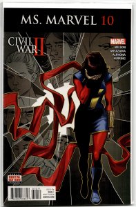 Ms. Marvel #10  (2016) Ms. Marvel