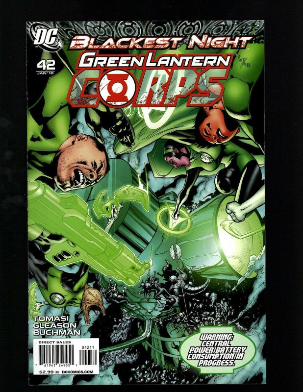 8 Comics Unwritten 1 Ion 1 Green Lantern Corps 42 JLA 1 Blackest Night 0 ++ J394 