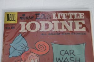 Little Iodine #47 Dell Comics 1960 Jimmy Hatlo Car Wash Seltzer Water