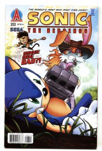 Sonic The Hedgehog #203  2009 - Archie  -VF/NM - Comic Book