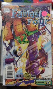 Fantastic Four  # 415  1996  MARVEL franklin richards   ONSLAUGHT PHASE 1