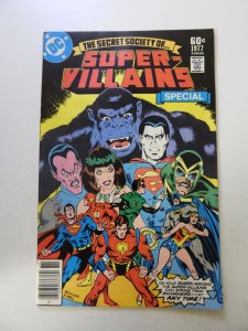 Secret Society of Super-Villains Special 1977 VF condition