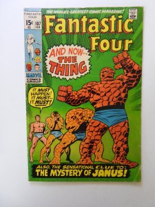 Fantastic Four #107 (1971) VG condition moisture damage