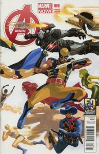 Avengers #8 Avengers 50th Anniversary Variant Comic Book 2013 NOW - Marvel