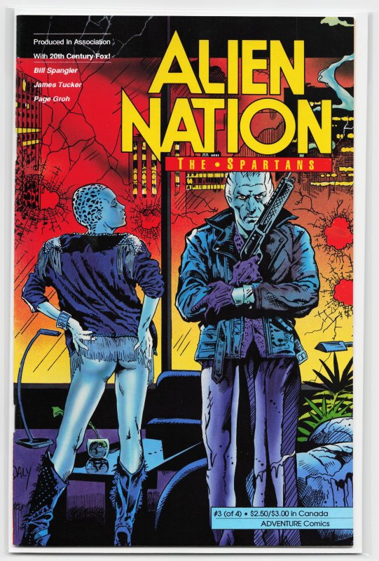 Alien Nation: The Spartans #3 (1990) Alien Nation