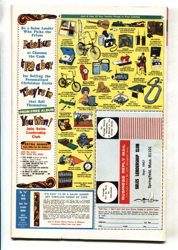 Tarzan #187  1969 - Gold Key  -VG+ - Comic Book