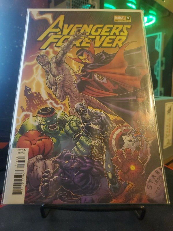 Avengers Forever #3 lot, cover A & variant, 1st App Female Moon Knight ???