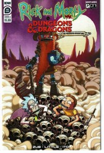 Rick and Morty vs Dungeons and Dragons Meeseeks Cover A Vasquez IDW 2022 EB224