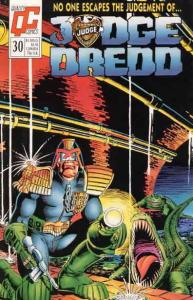 Judge Dredd (Vol. 2) #30 FN; Fleetway Quality | save on shipping - details insid