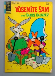 Yosemite Sam and Bugs Bunny #16 VG Gold Key, 1973