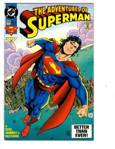 9 The Adventures of Superman DC Comics # 499 500 501 502 503 504 505 506 507 CB6