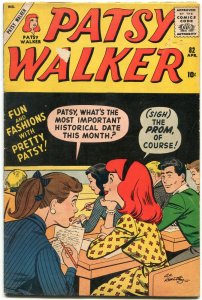 Patsy Walker #82 1959- Marvel Silver Age- Hartley cover- Paper Dolls G