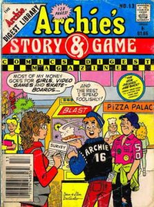 Archie's Story And Game Digest Magazine #13 VF ; Archie |