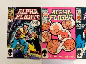 3 Alpha Flight Marvel Comic Books # 11 12 13Avengers Defenders Thor 78 JS67