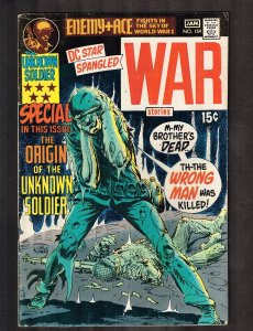 Star Spangled War Stories #154 ~ Origin of the Unknonwn Soldier ~ 1971 (6.5) WH