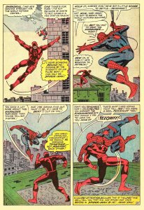 DAREDEVIL 16 & 17 (1966) 4.5VG+  John Romita1st SPIDER-MAN!  2pt Story