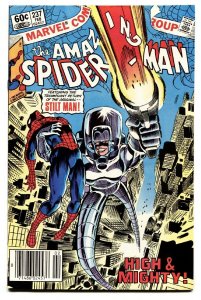 AMAZING SPIDER-MAN #237 comic book-1983-MARVEL-STILT MAN