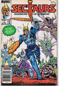 Sectaurs #1 ORIGINAL Vintage 1985 Marvel Comics