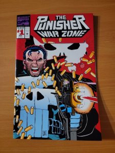 Punisher War Zone #1 Direct Market Edition ~ NEAR MINT NM ~ 1992 Marvel Comics