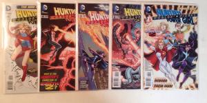 Worlds Finest 0 1-4 Near Mint Lot Set Run New 52 Huntress Power Girl