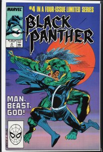 Black Panther #4 (1988) Black Panther