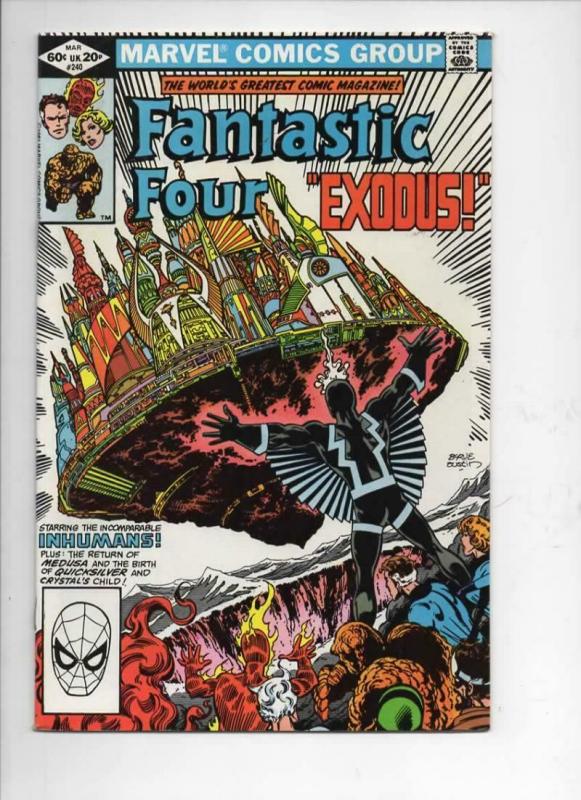FANTASTIC FOUR #240, VF/NM, InHumans, Exodus, 1961 1982, Marvel,more FF in store