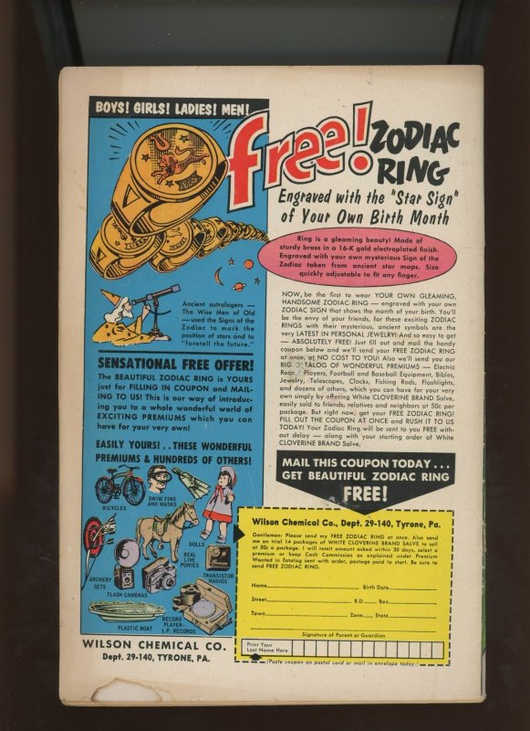 (1961) Adventures of the Jaguar #3: SILVER AGE! COMBINED SHIPPING! (4.0/4.5)