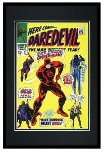 Daredevil #27 Marvel Spiderman Framed 12x18 Official Repro Cover Display