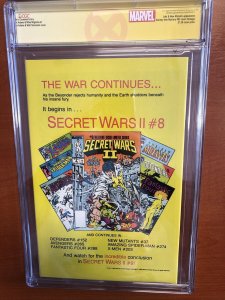 X-Men Annual (1985) # 9 (CGC SS 9.8) CpV Canadian | Signed Arthur Adams!Census 2