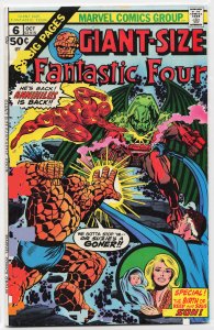 Giant-Size Fantastic Four #6 (1975) Fantastic Four
