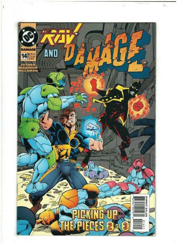 Damage #14 VF/NM 9.0 DC Comics 1995 The Ray app. 