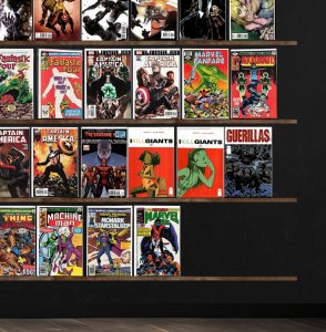 Huge Lot 150+ Comics with Captain America, Fantastic Four & More!