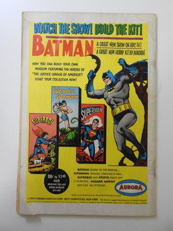 Batman #180 (1966) GD Cond moisture damage, centerfold detached bottom staple