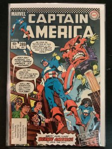 Captain America #289 Direct Edition (1984)