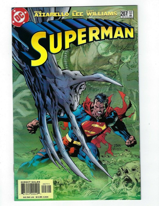 Superman # 207 Jim Lee Cover NM DC