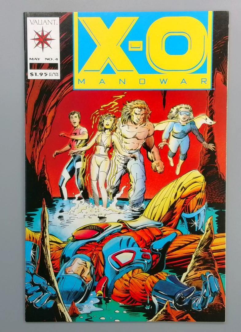 X-O Manowar #4, NM 1st Shadowman Valiant, May 1992  JR1