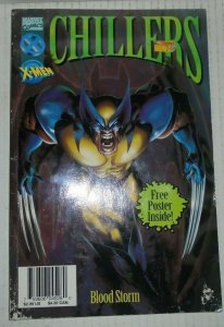 Chillers Blood Storm X-Men 1996 Marvel