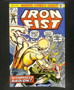 Iron Fist #4 Origin of Radion!