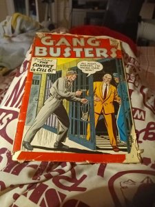 Gang Busters 66 DC Comics 1958 TV Radio Show Silver Age Crime Scarce 2nd To Last