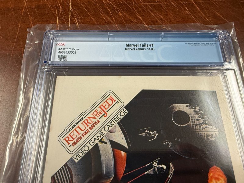 Marvel Tails # 1 CGC Graded 8.5 Comic Book 1st Peter Porker Appearance Key JH16