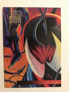 SCARLET SPIDER VS. VENOM #65 card : Marvel Annual 1995 Flair; NM/M; Spider-Man