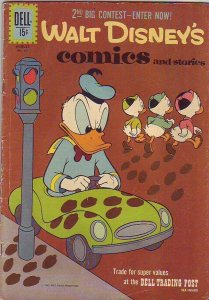 Comics and Stories, Walt Disney's #251 (Aug-61) FN Mid-Grade Donald Duck, Hue...