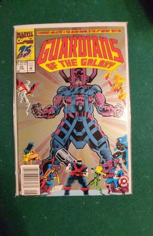 Guardians of the Galaxy #25 Deluxe Newsstand Edition (1992)