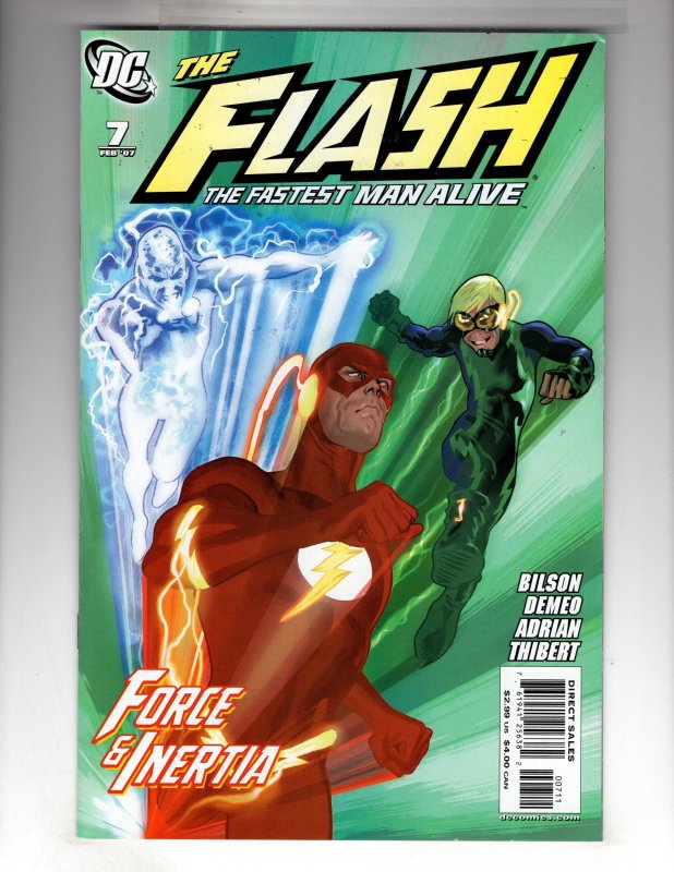 The Flash: The Fastest Man Alive #7 (2007)    / SB#1