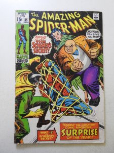 The Amazing Spider-Man #85 (1970) GD+ Condition moisture stain