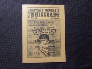 1973 Captain Georges WHIZZBANG Fanzine #15 FVF 7.0 Tarzan B-Westerns