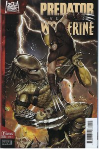 Predator VS Wolverine #1 Inhyuk Lee 1:50 Variant Cover Edition !!!    NM