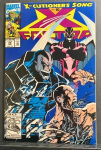 X-Factor #86 (1993) Jae Lee Apocalypse / Archangel Cover - Trading Card Included