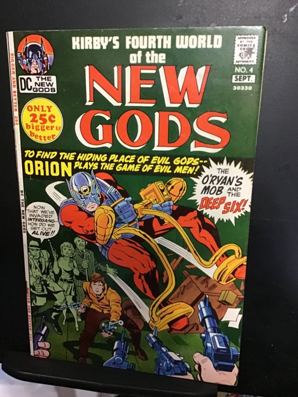 The New Gods #4 (1971) high-grade giant size Kirby key! Boca CERT! NM- Wow